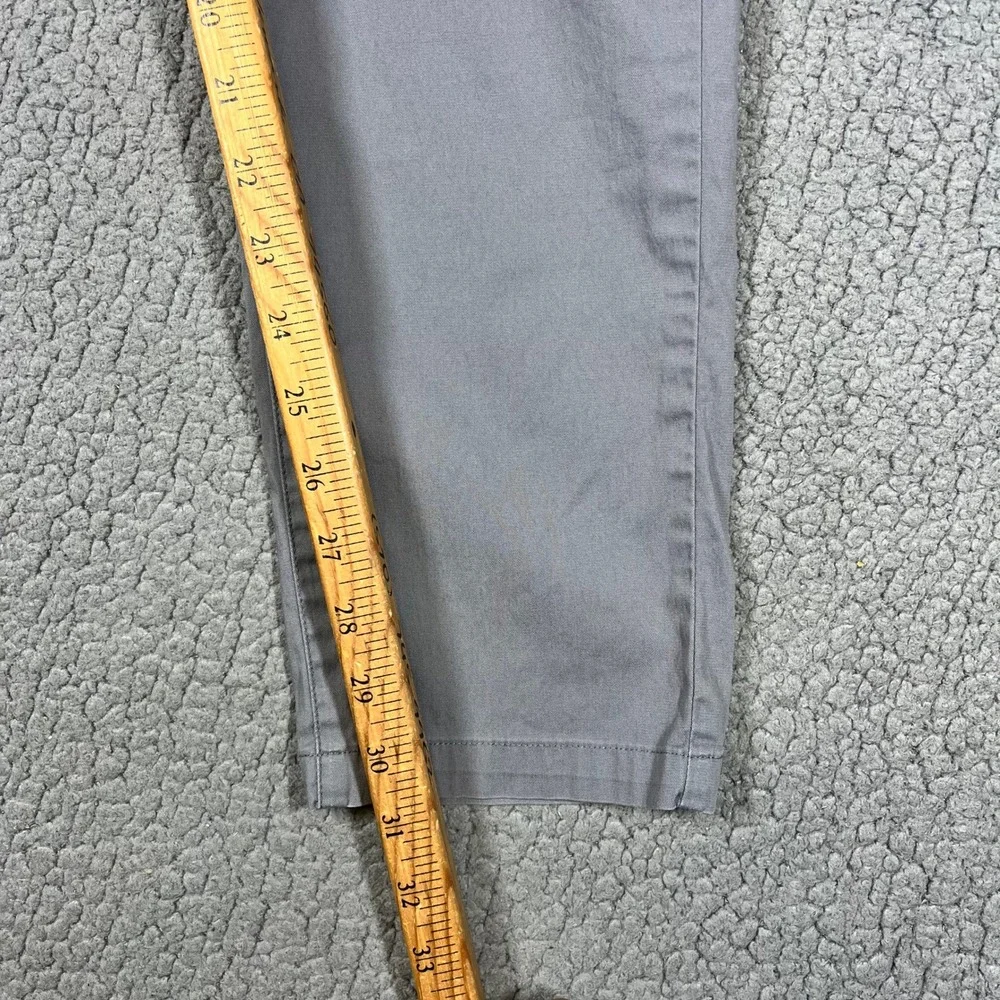 Birddogs Lined Chino Pants Built In Compression Liner Mens 32x32 Grey